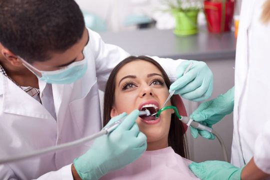 paciente en el dentista